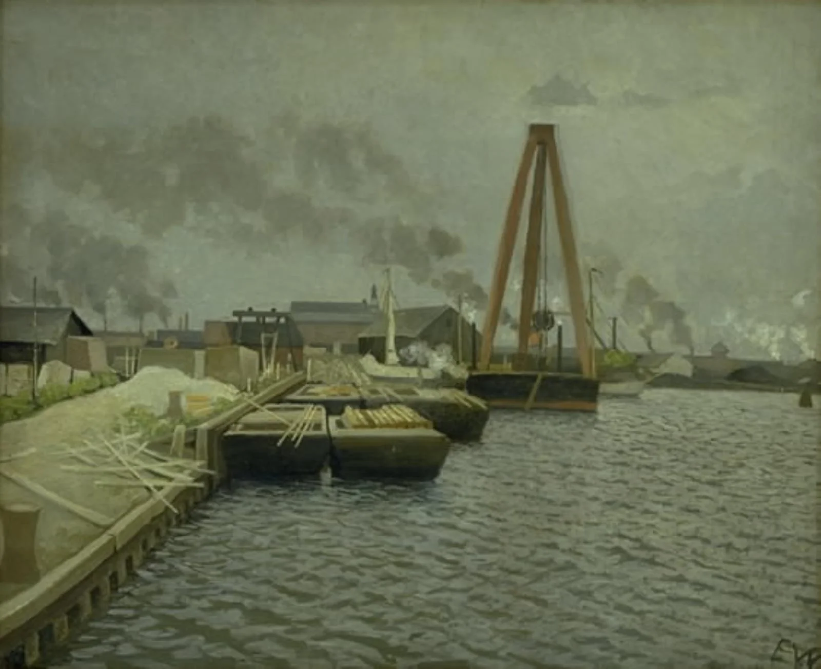 Refshaleøen. The Copenhagen Harbour