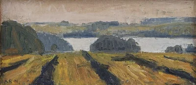 Near Tystrup Lake. August