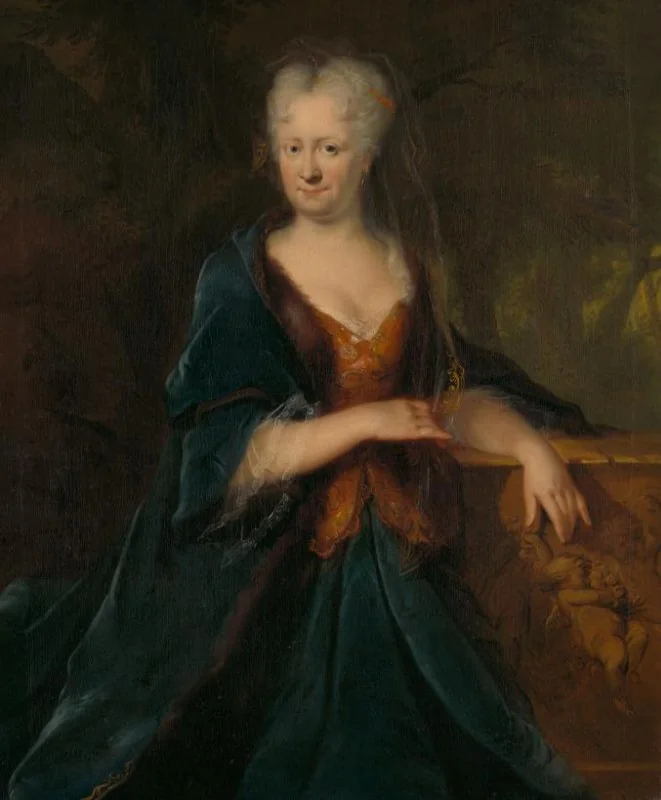Portrait of Louise Christina Trip, wife of Gerrit Sichterman
