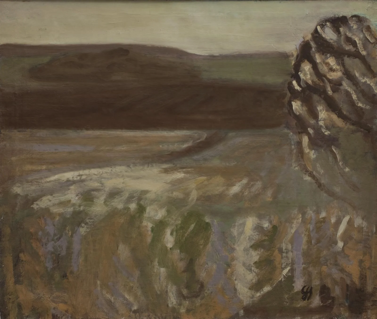 Landscape. Autumn Sun