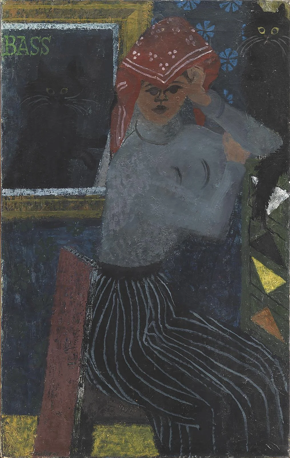 With a Red Scarf