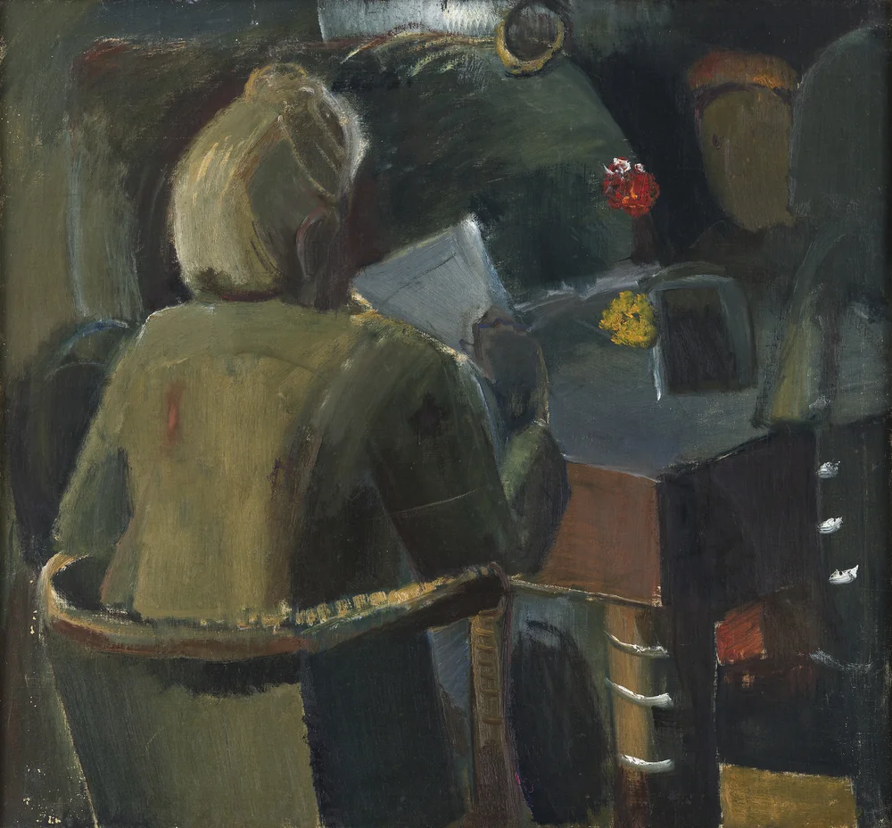 A Lady Reading