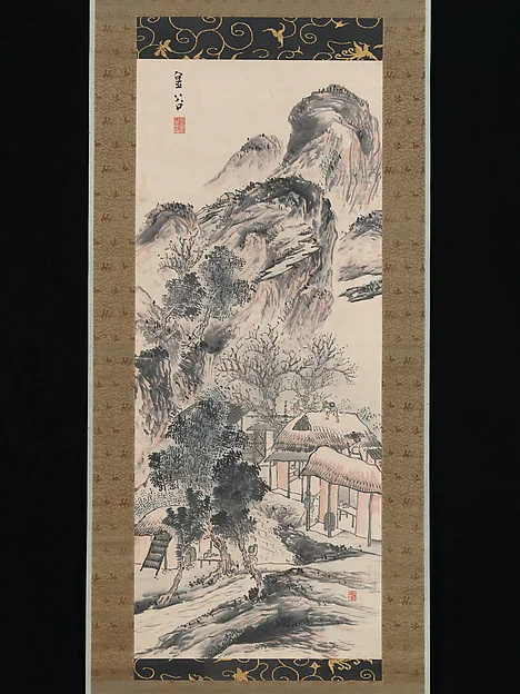 春景山水図  (Shunkei sansui zu)|Spring Cleaning