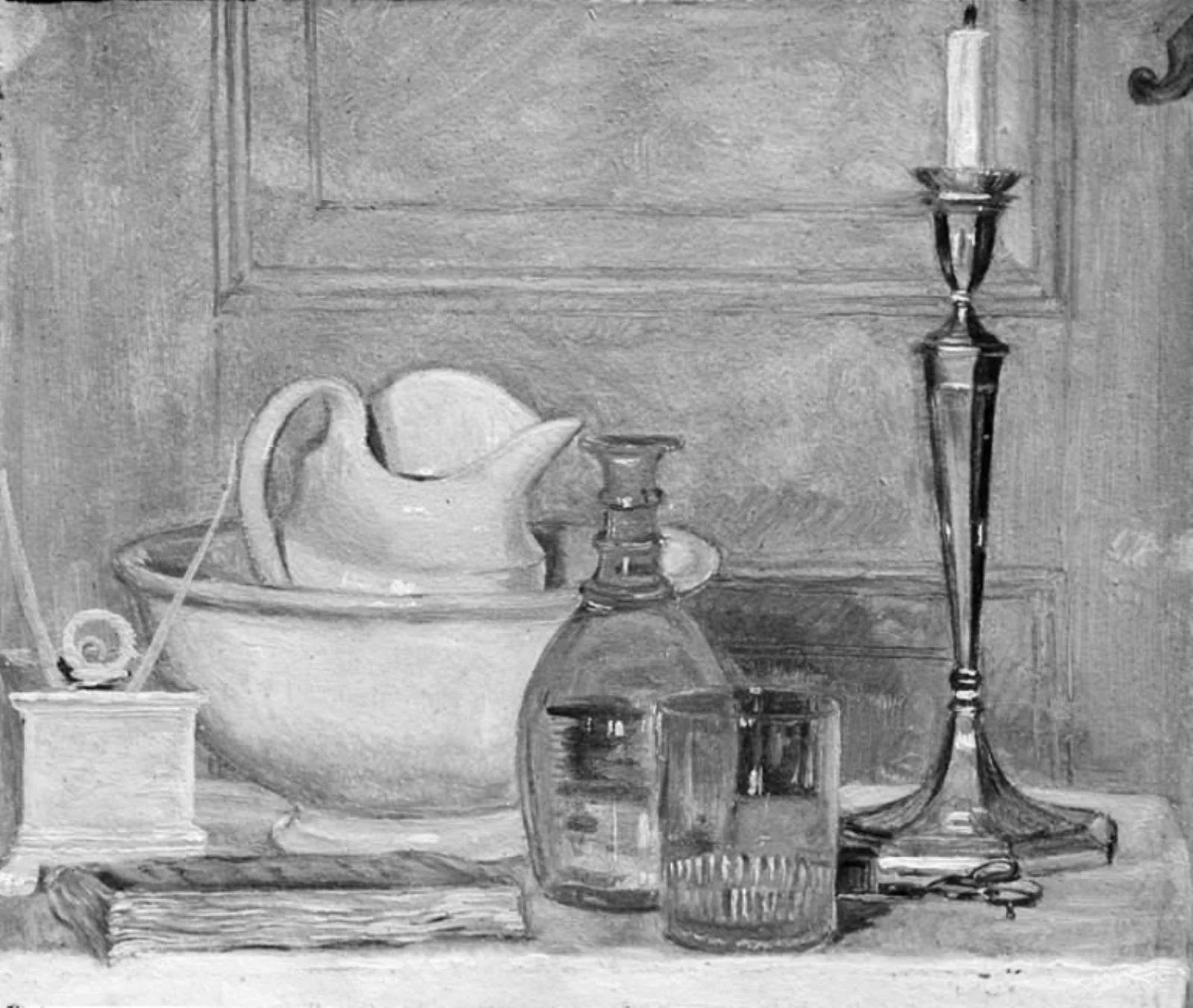 Still Life in White and Grey