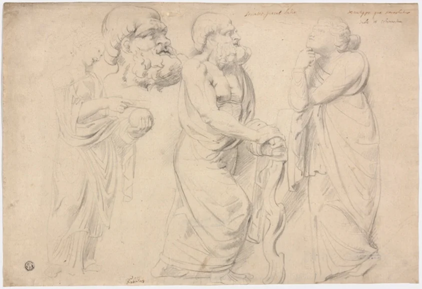 Studies of a Roman Sarcophagus