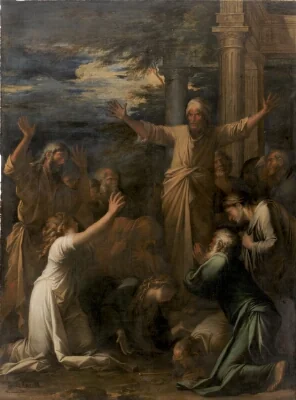 Jonah Preaching to the People of Niniveh