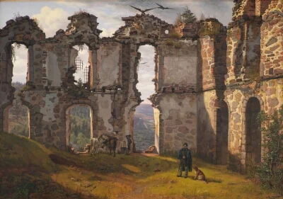 The Ruins of Brahehus near Jönköping, Sweden