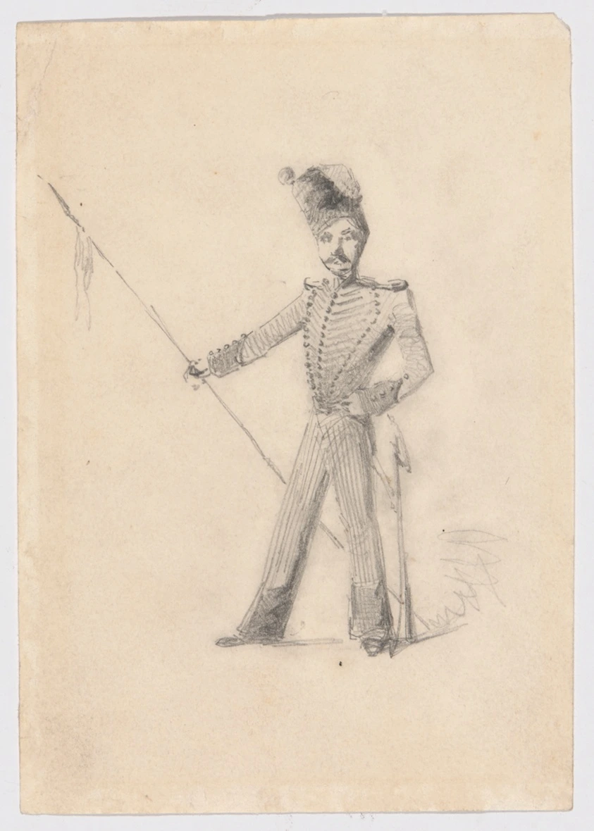 Soldier with Lance