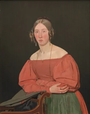 Portrait of the Artist´s Sister, Cecilie Margrethe Petersen, née Købke