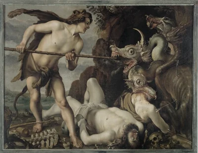 Cadmus Slaying the Dragon