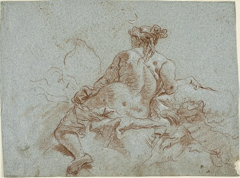 Study for Detail: The Goddess Diana