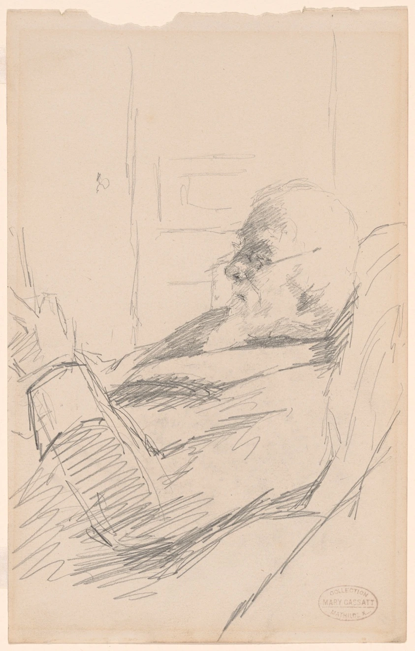 The Artist's Father Reading
