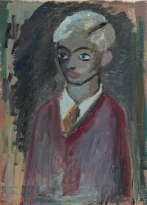 Self Portrait (?). Half Figure