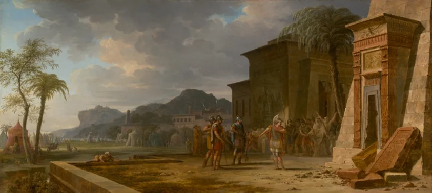 Alexander at the Tomb of Cyrus the Great