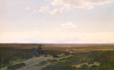 View of Pårup Moors near Silkeborg, Jutland
