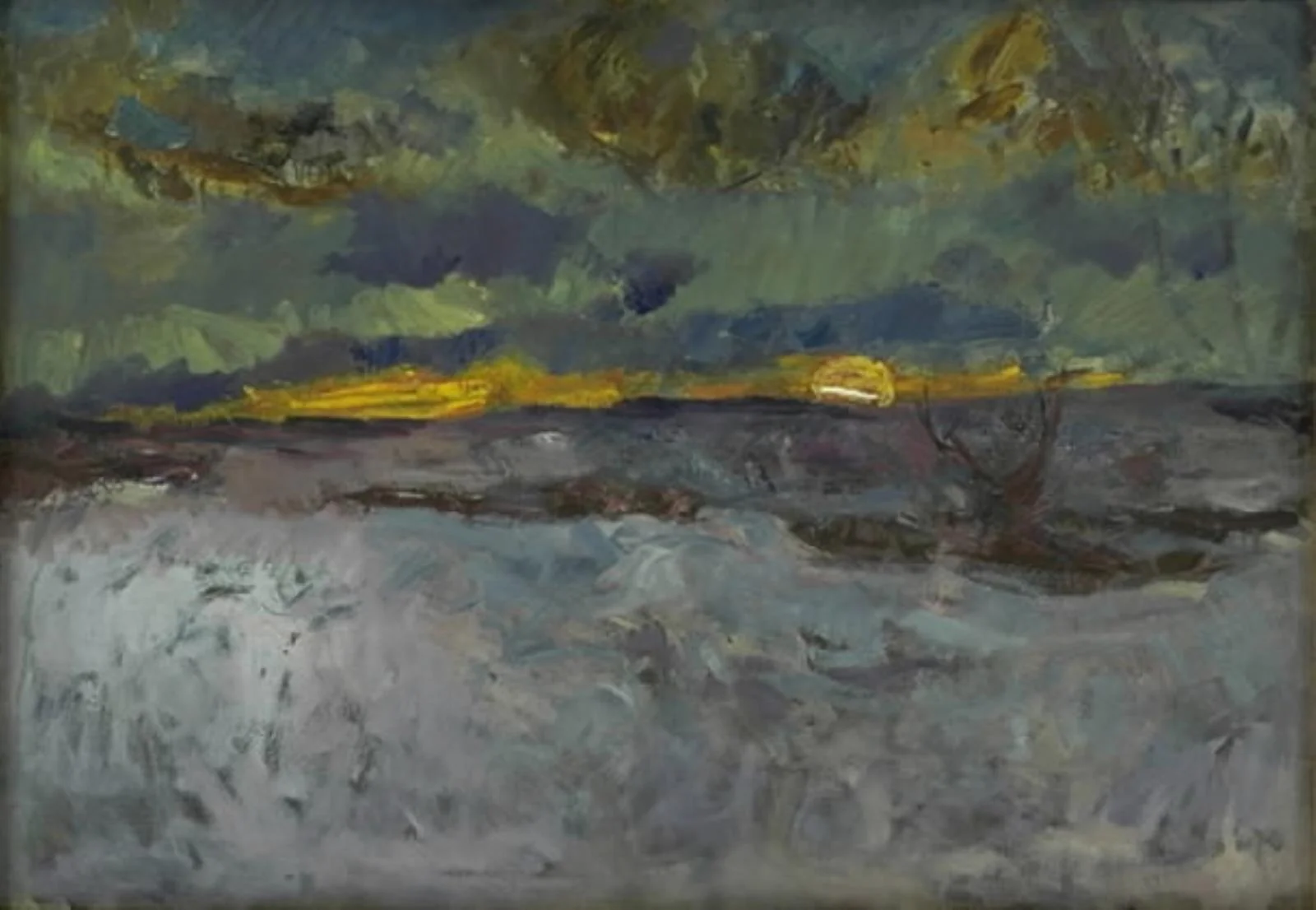 Sunset by Winter