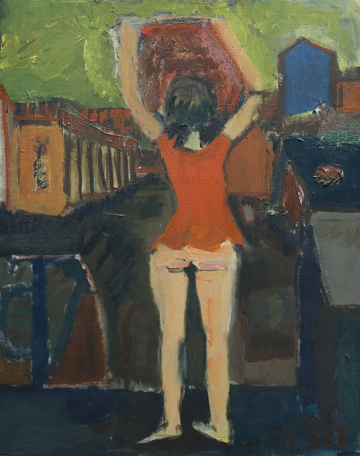 Departing Girl
