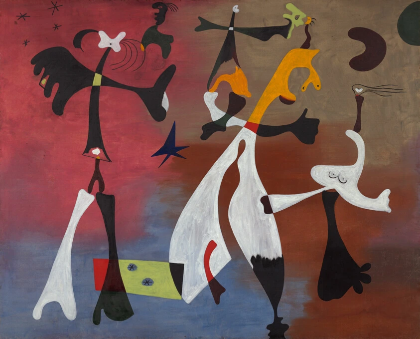 Painting (Figures with Stars)