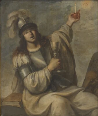 Faith. Allegorical Female Figure