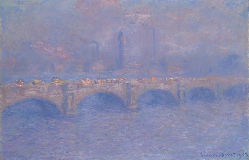 Waterloo Bridge, Sunlight Effect