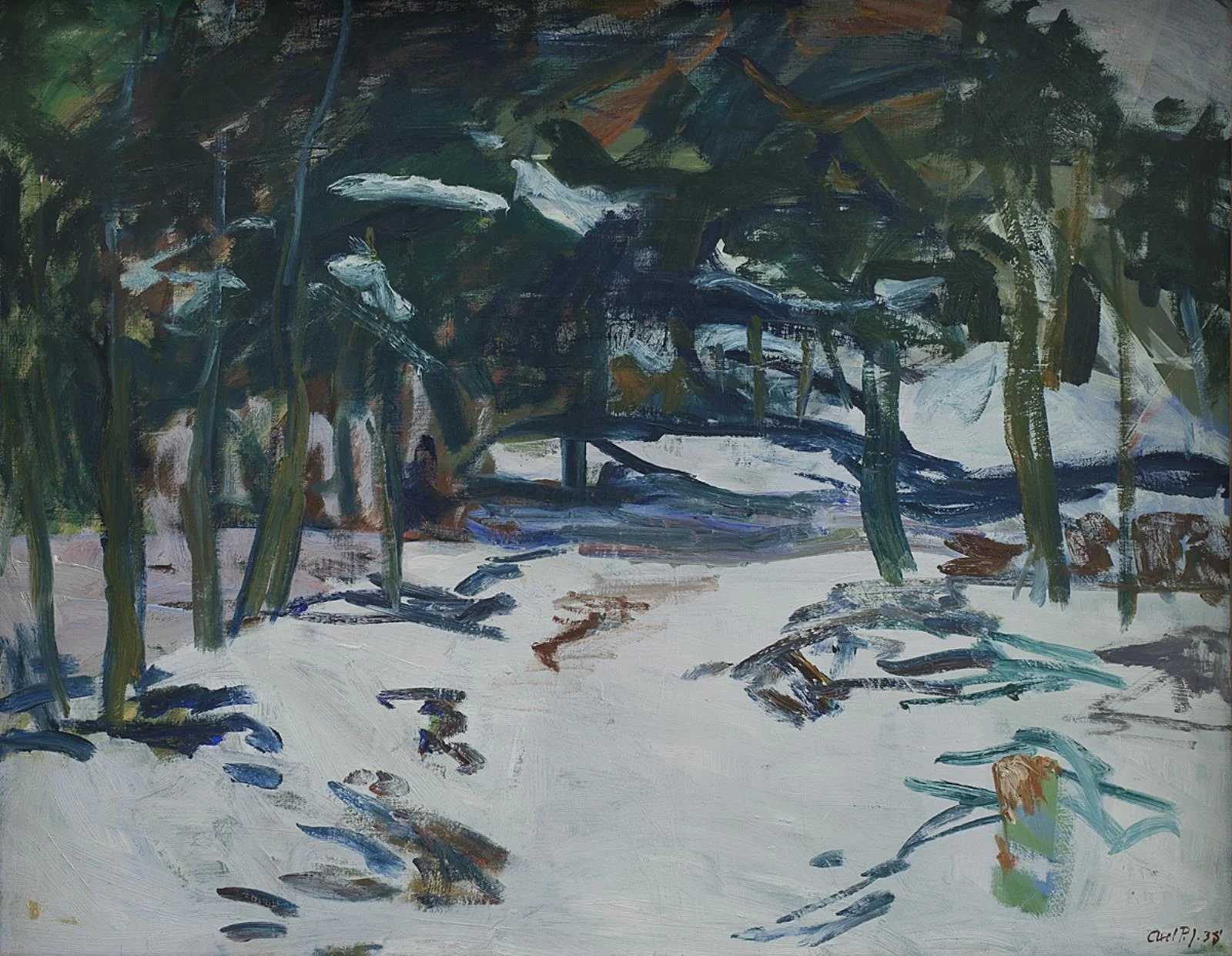 Snow in the Plantation