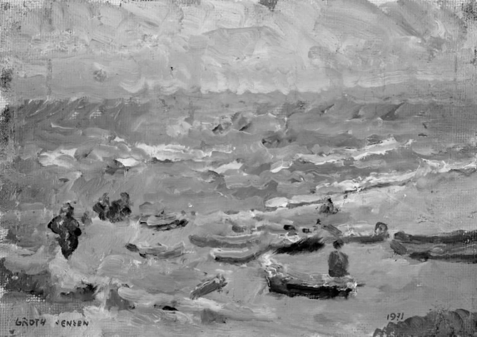 Cloudy Weather by the Sea