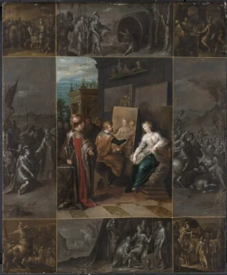 Apelles Painting Campaspe