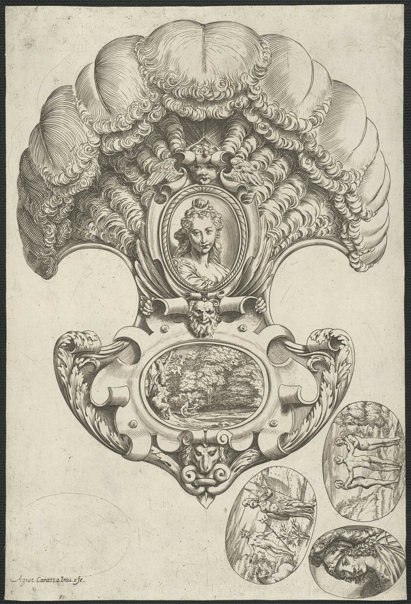 A Headpiece in the Form of a Fan