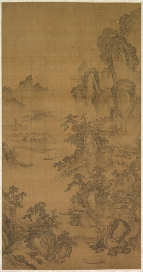 Mountain Market, Clear with Rising Mist