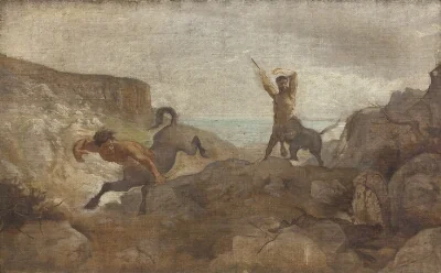 Centaurs Hunting Boars