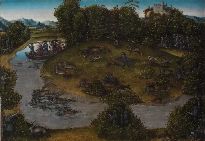 The Stag Hunt of the Elector Frederic the Wise (1463-1525) of Saxony