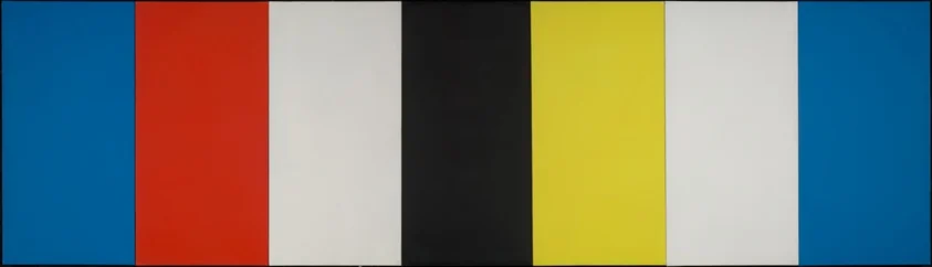 Red Yellow Blue White and Black II