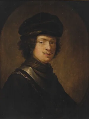 Man in a Gorget and a Cap