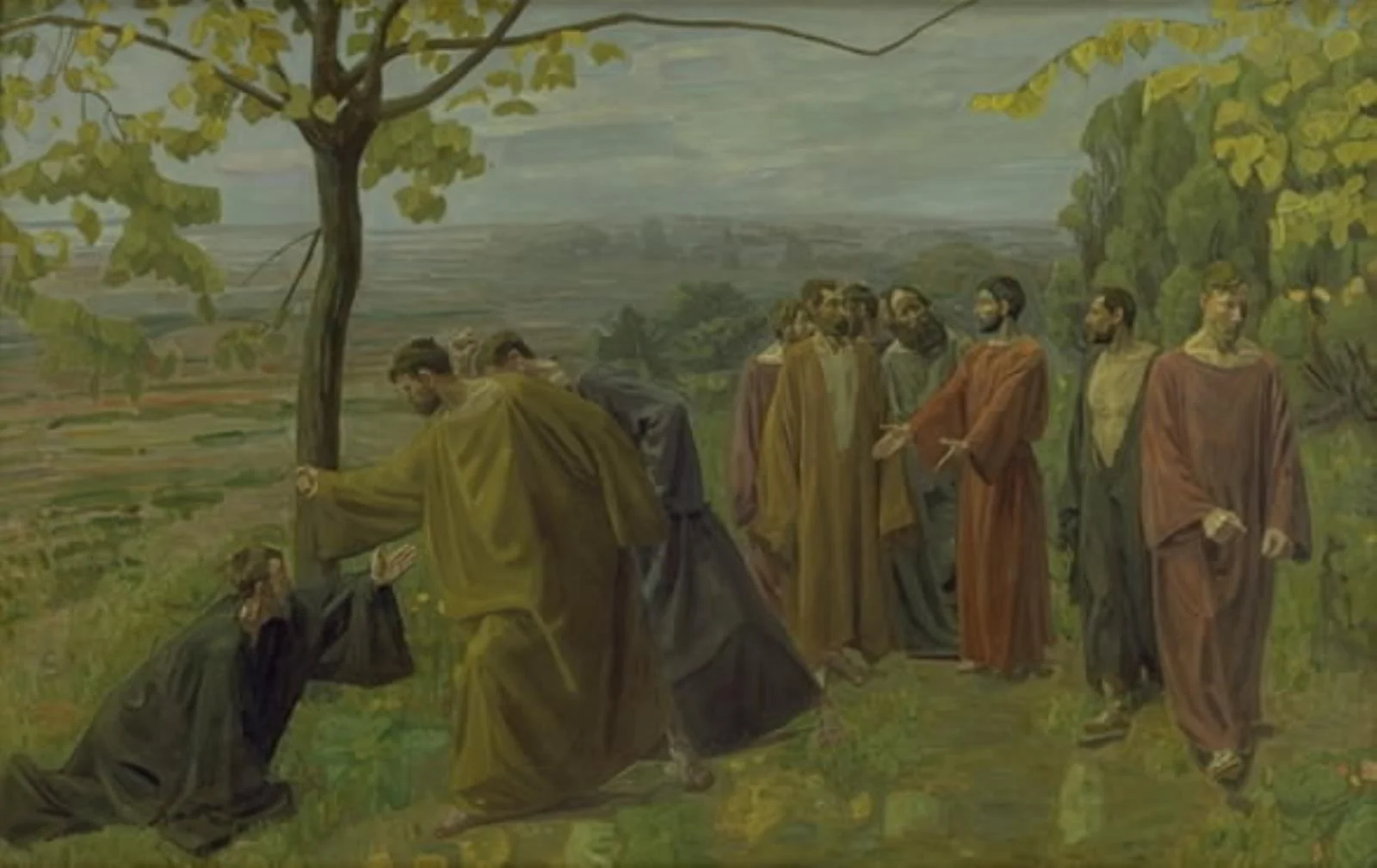 The Blind Man at the Wayside Implores Jesus to Show Mercy