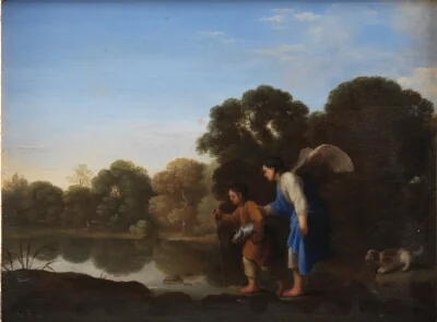 Young Tobiah and the Angel