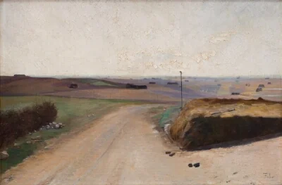 A Landscape. The Island of Mors, jutland