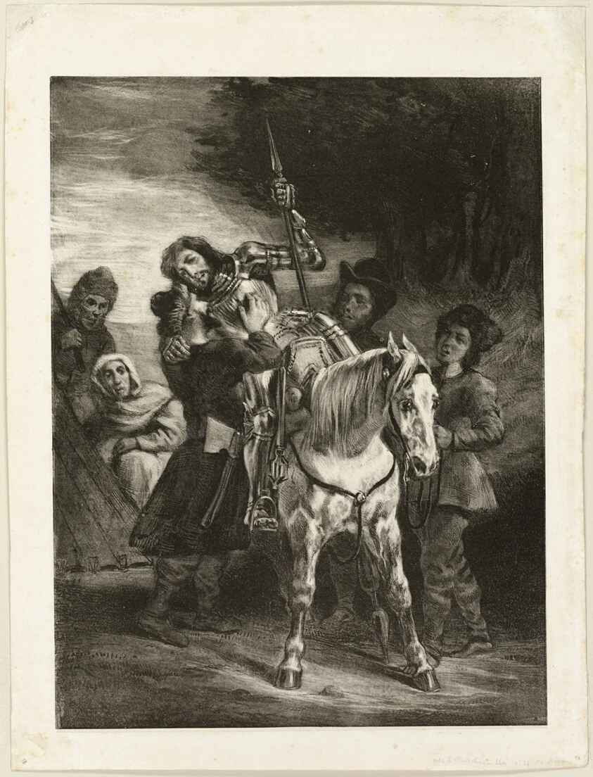 The Wounded Götz Cared for by the Bohemians