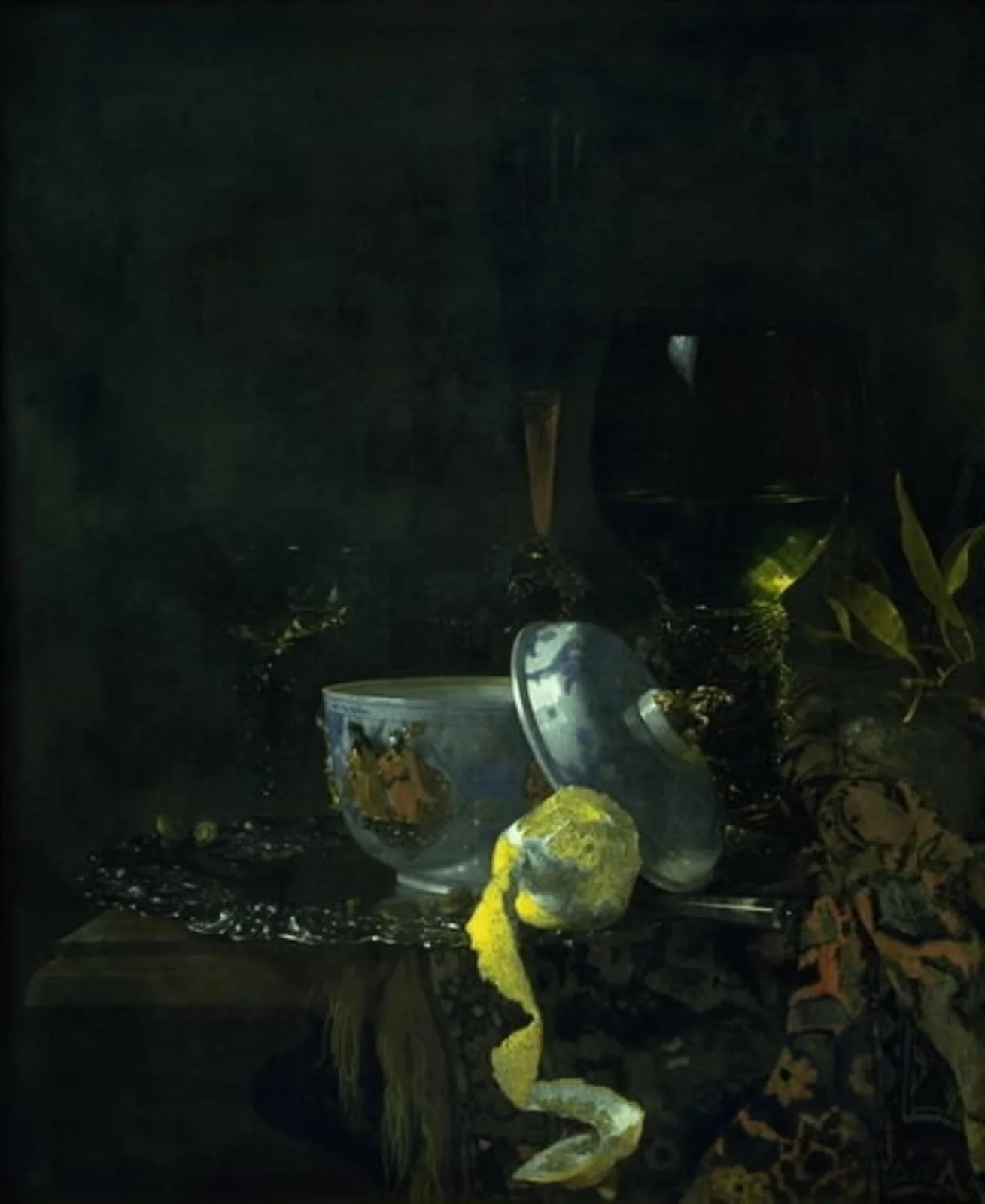 Still Life with a Chinese Porcelain Bowl