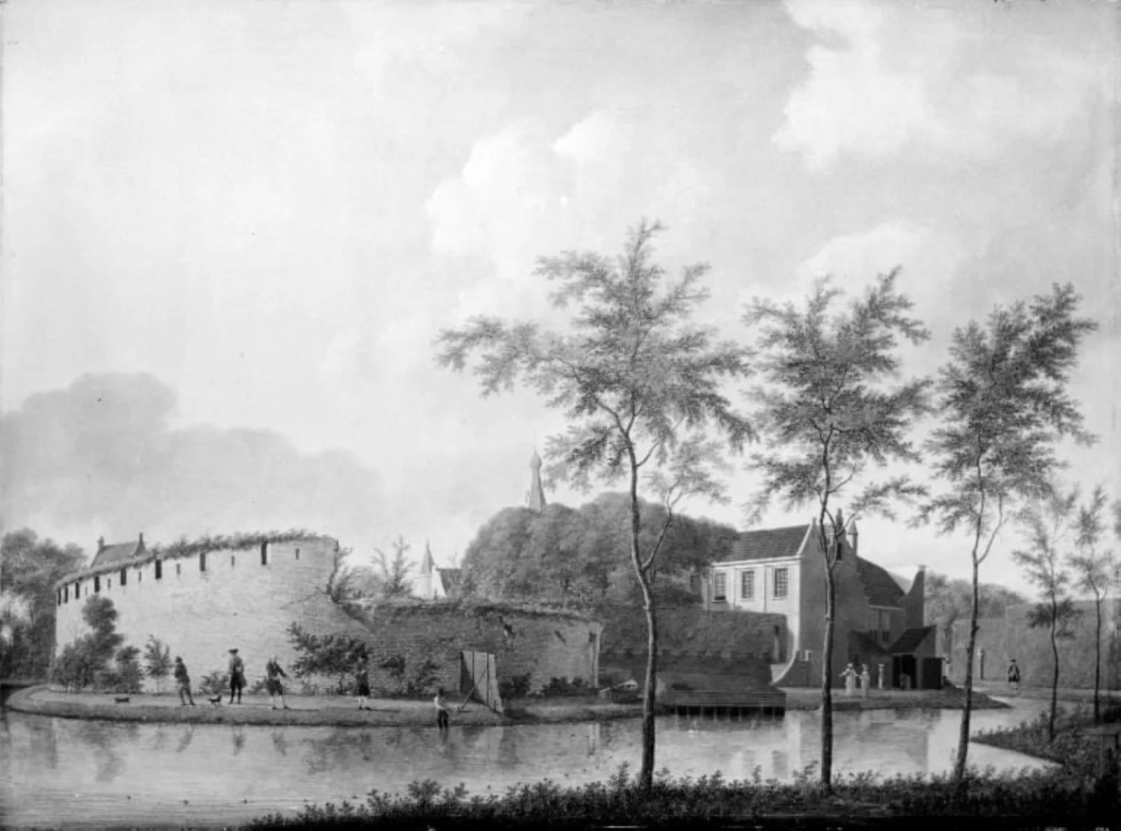 Castle Marquette, seen from North East