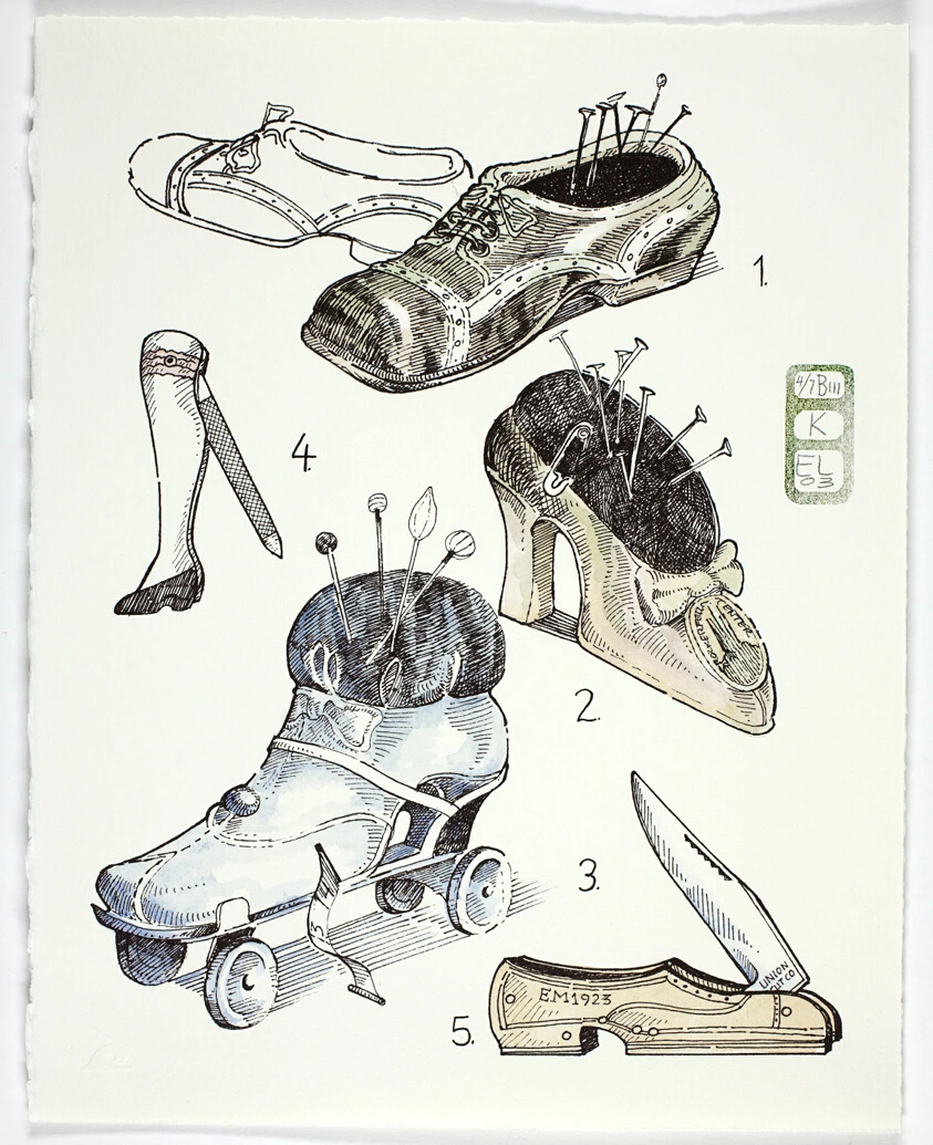 Plate K, Volume I, Book III, O.J. Darr, from Index: The Objects of My Obsession