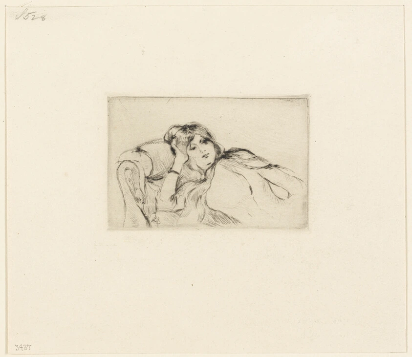 Young Woman at Rest