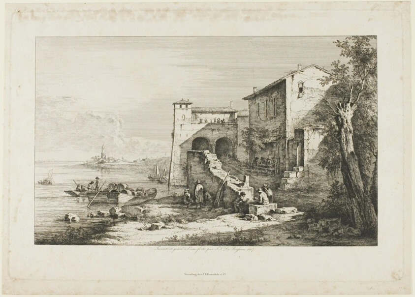 Old Customs House on the Tiber