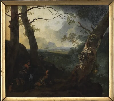 Southern Landscape with Herdsmen