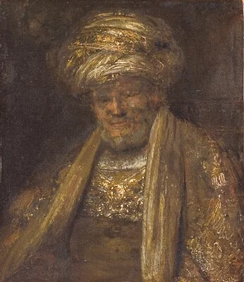 Portrait of an Oriental Man