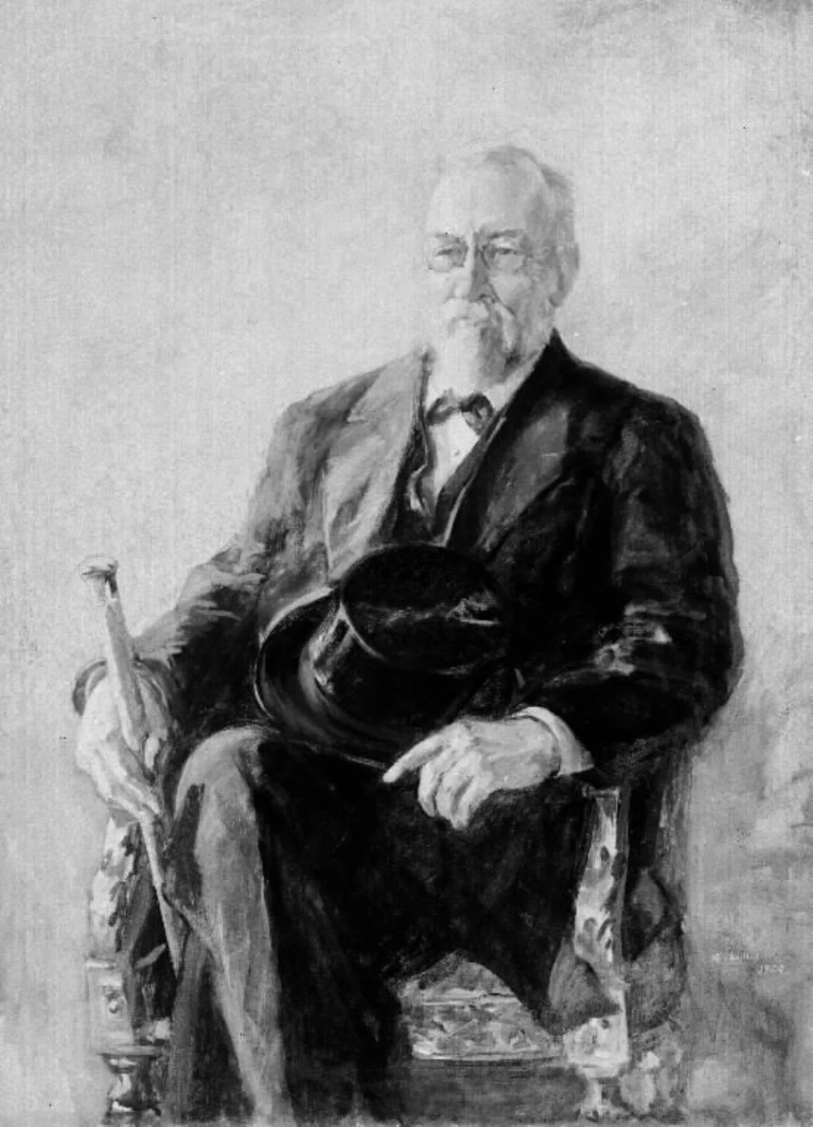 Portrait of Museum Director Karl Madsen