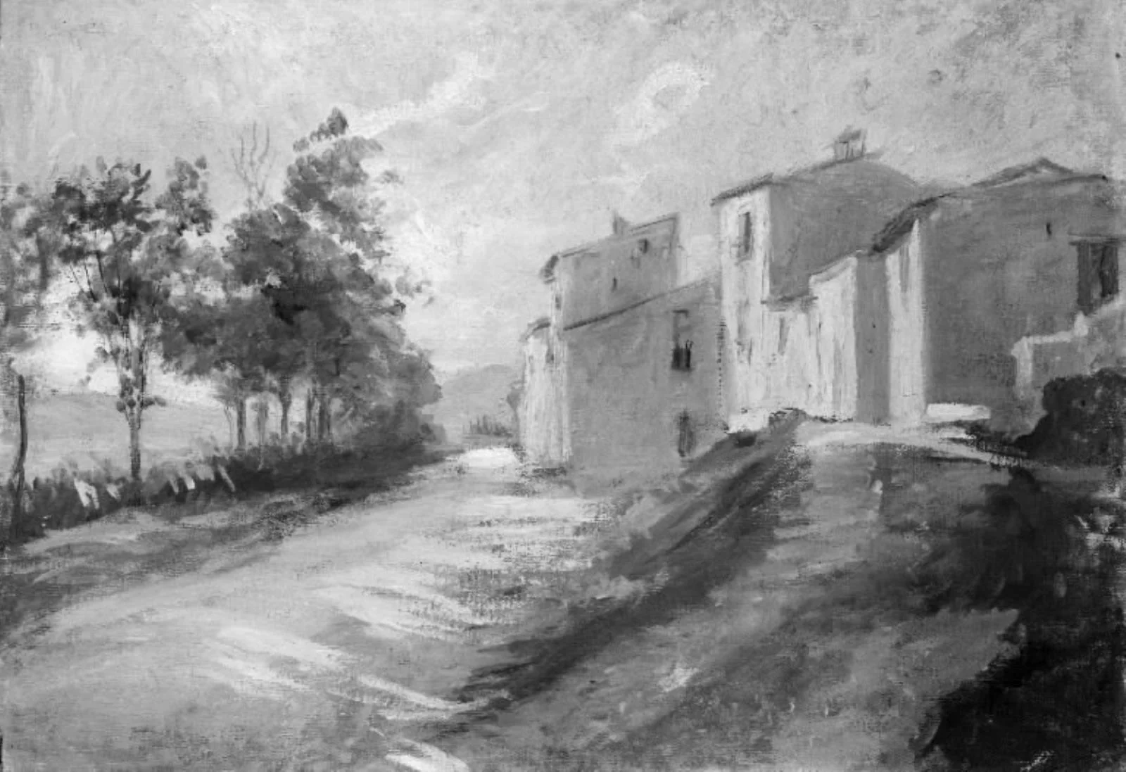 Road near Sulmona, Italy