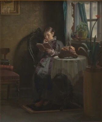 The Artist's Wife Reading