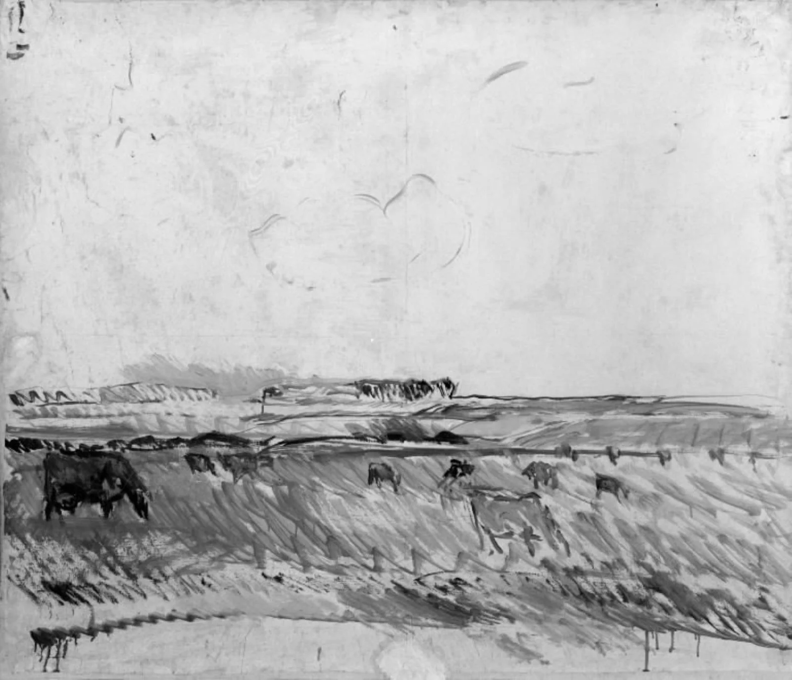 Landscape with Cows