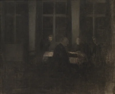 Evening in the Drawing Room