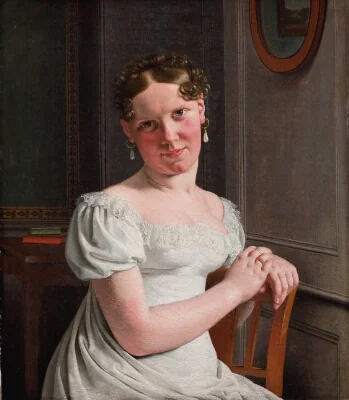Julie Eckersberg, née Juel, the Artist's Second Wife